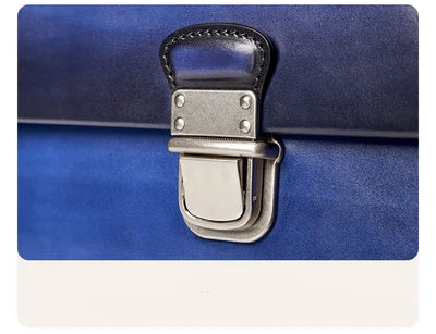 Bolso Vintage Artesanal de Cuero con Solapa para Negocios - Image 21