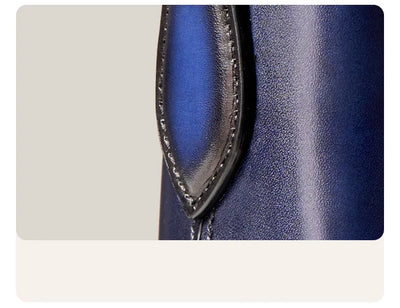 Bolso Vintage Artesanal de Cuero con Solapa para Negocios - Image 23