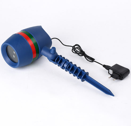 Proyector LED Láser Navideño Impermeable con Luces Disco para Exteriores