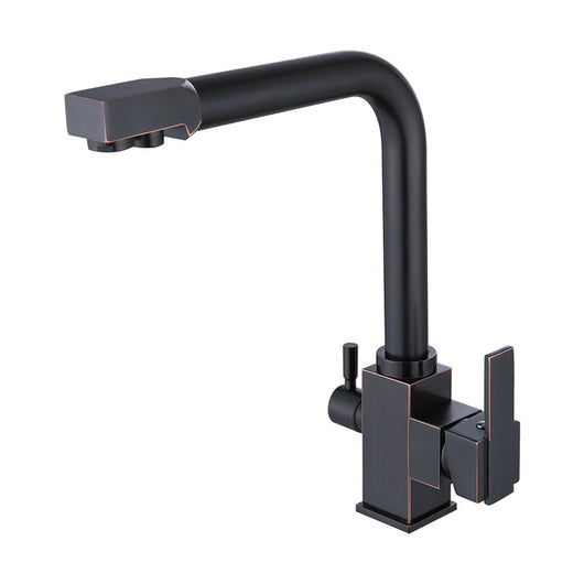 Grifo Giratorio de Cobre para Lavaplatos con Control de Agua Fría y Caliente - Image 14