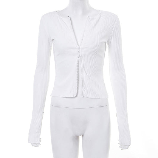 Cardigan Tejido Slim de Manga Larga - Image 2