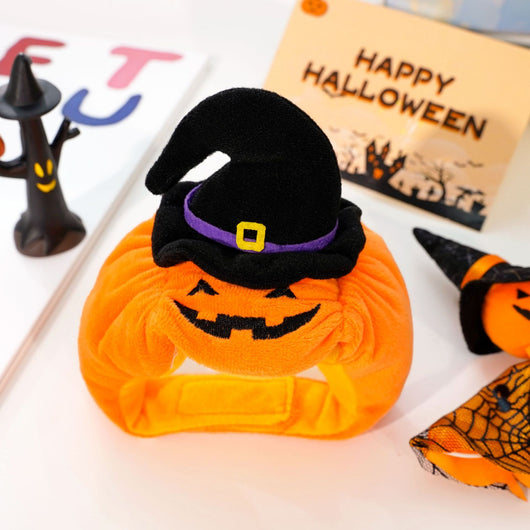 Disfraz de Calabaza para Perros y Gatos - Arnés Festivo para Mascotas Pequeñas - Image 22