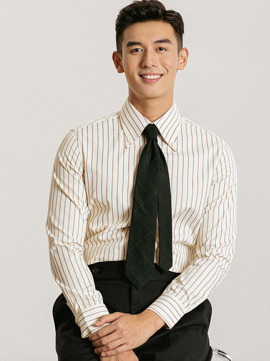 Camisa Retro Japonesa Hombre Otoño Manga Larga - Image 10
