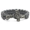 Pulsera Trenzada Martillo de Thor Vintage