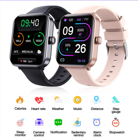 Reloj Inteligente F57Pro con Llamadas Bluetooth y Monitoreo de Salud - Image 9
