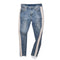Jeans Blancos Clásicos con Lavado Desgastado - Corte Recto