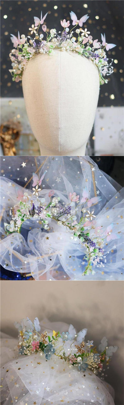 Corona de Hada Mariposa Brillante - Diadema de Fantasía para Niñas - Image 8