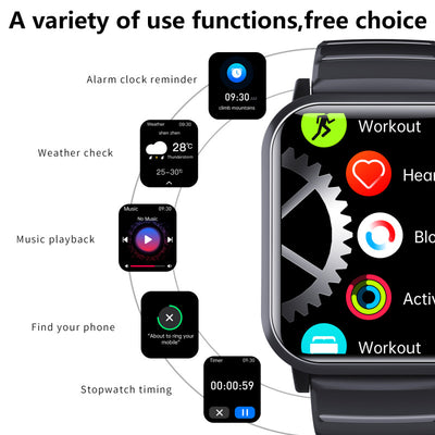 Reloj Inteligente de Monitoreo de Glucosa No Invasivo con Funciones Deportivas - Image 13