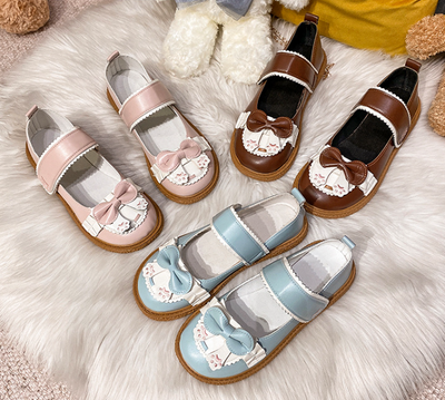 Zapatos Lolita Japoneses de Dedo Ancho para Niña - Image 11