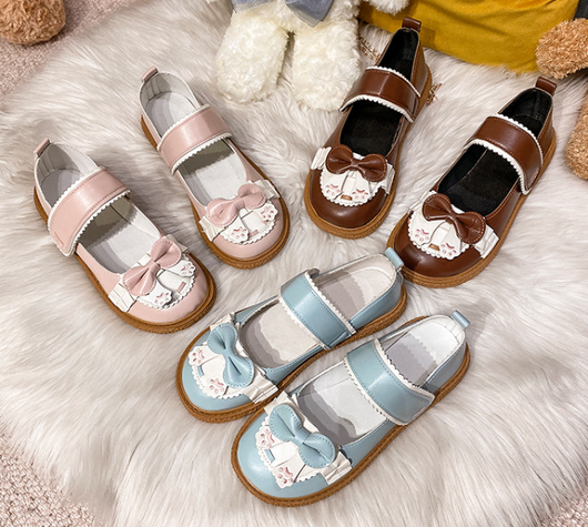Zapatos Lolita Japoneses de Dedo Ancho para Niña - Image 11