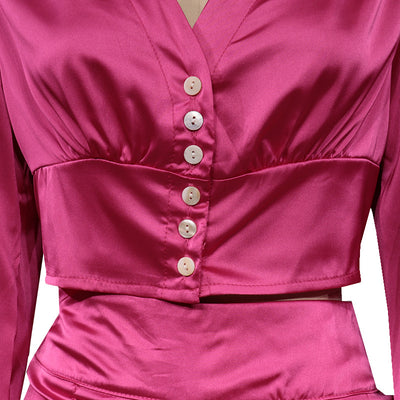 Conjunto de Dos Piezas Slim Fit Cintura Alta para Mujer - Image 10