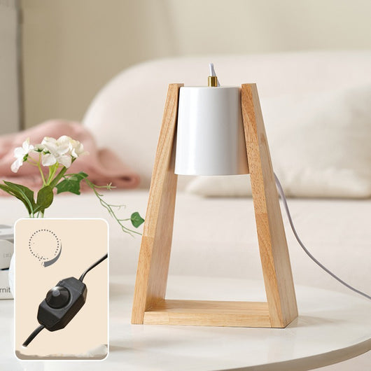 Luz Nocturna de Madera con Vela Derretible Estilo Japonés Regulable - Image 9