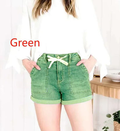 Pantalones para Mujer con Cintura Elástica y Diseño de Cinturón - Image 7