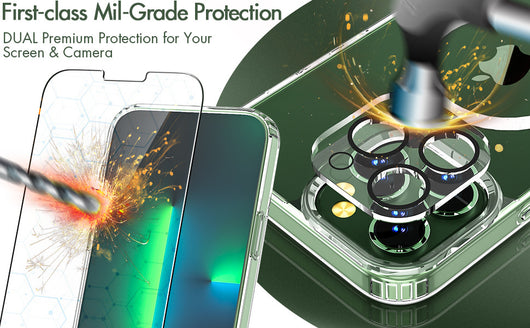 Funda Magnética Transparente con Protector de Lente de Cristal Templado - Image 7