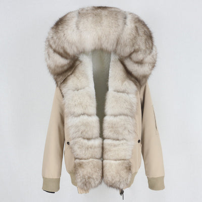 Parka con Forro de Piel de Mapache - Abrigo Térmico Premium - Image 20