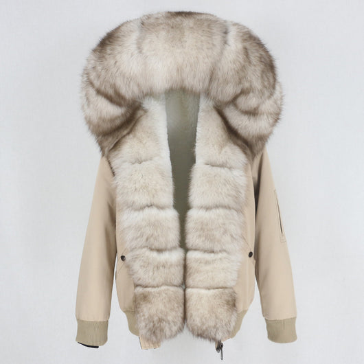 Parka con Forro de Piel de Mapache - Abrigo Térmico Premium - Image 20