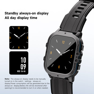 Reloj Inteligente Deportivo C26 Resistente al Agua con Bluetooth y Monitor de Oxígeno - Image 15