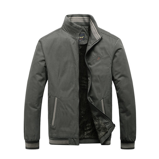Chaqueta de Algodón sin Capucha para Hombre