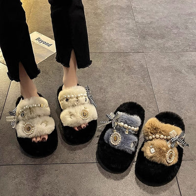 Pantuflas Mullidas de Perla Premium para Mujer - Image 8