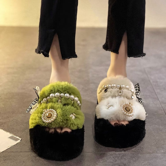 Pantuflas Mullidas de Perla Premium para Mujer - Image 16