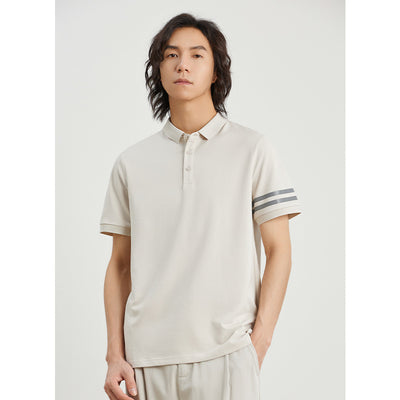 Polo Slim Fit Ice Silk Pearl Cotton para Hombre - Image 5