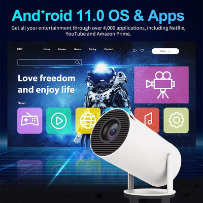 Proyector Portátil M300MAX para Juegos y Entretenimiento en Casa - Image 12