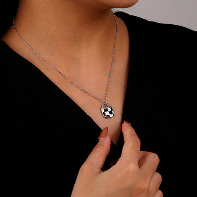 Collar de Plata Esterlina Nicho Minimalista para Mujer - Image 10