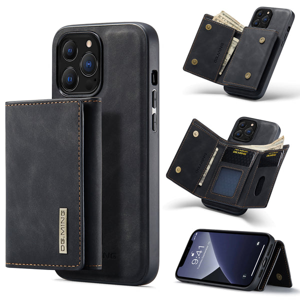 Funda Magnética 2 en 1 con Protección de Billetera para Teléfono