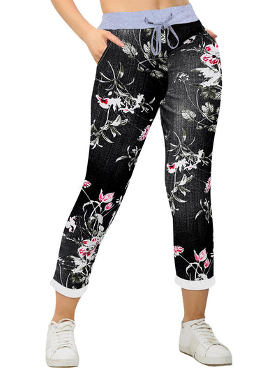Pantalones Jogger Casuales con Estampados Europeos y Americanos para Primavera y Verano - Image 16