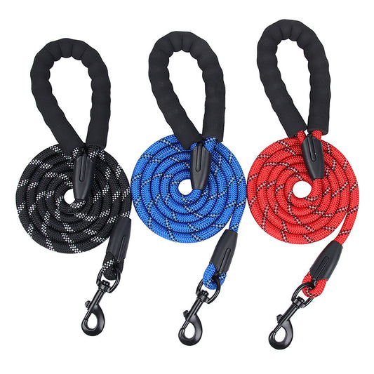 Correa Reflectante Multicolor para Perros Medianos y Grandes