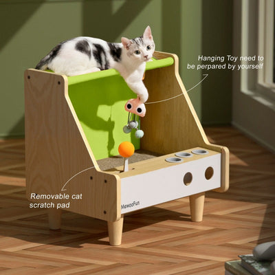 Casa Rascador Felino Cerrada Todo Clima - Refugio Amplio para Gatos - Image 9