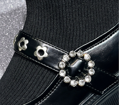 Botas Martin de Caña Elástica con Suela Gruesa para Mujer - Image 22