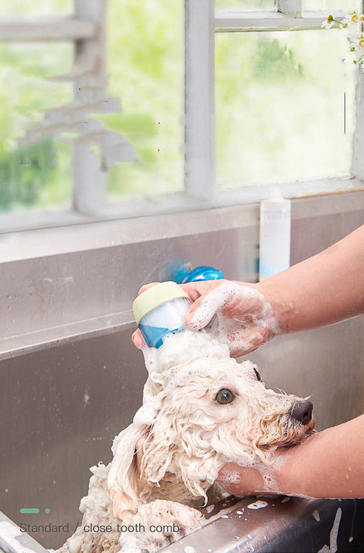 Cepillo de Baño para Mascotas con Silicona - Limpieza y Bienestar - Image 7