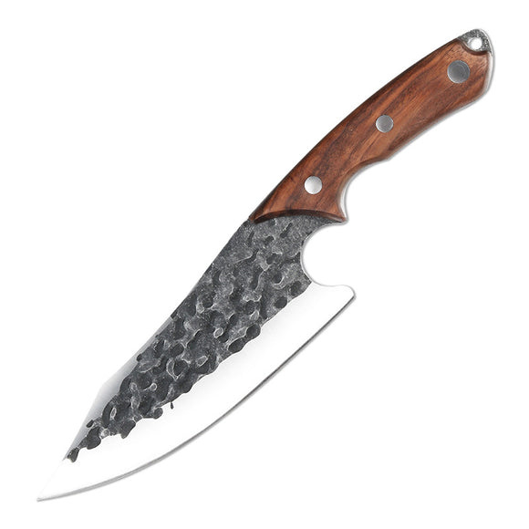 Cuchillo de Cocina Forjado a Mano de Acero Inoxidable 7 Pulgadas