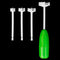 Cuchillo Descorazonador de Vegetales Funcional