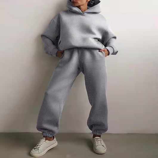 Conjunto Deportivo Mujer con Capucha - Sudadera y Pantalón Cómodo - Image 11