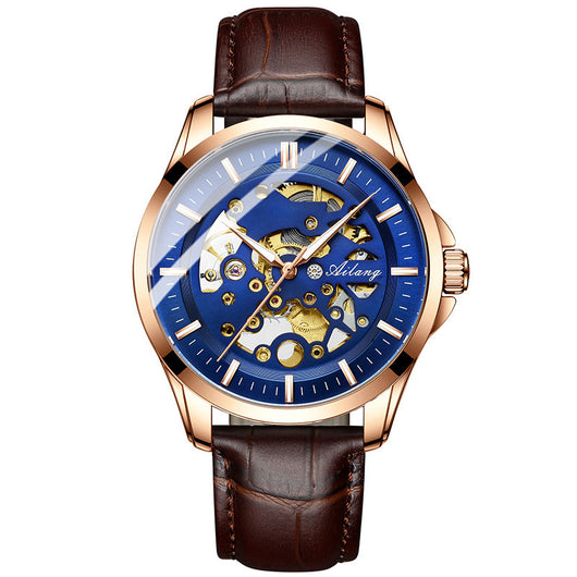 Reloj Mecánico Automático Esqueletizado Resistente al Agua - Image 9