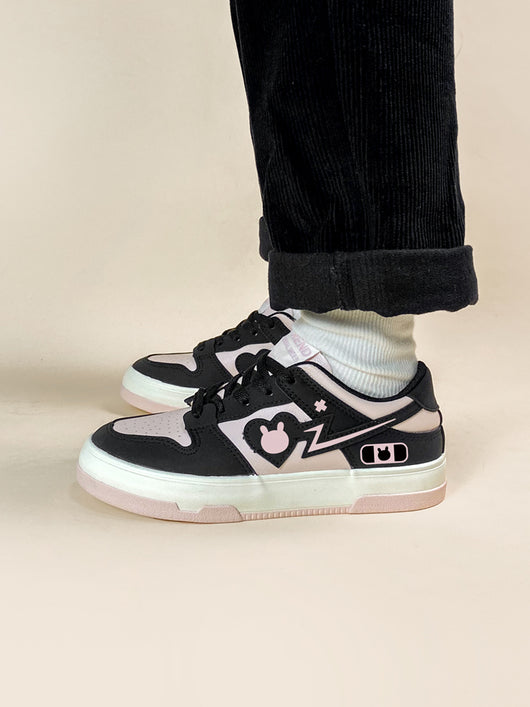 Zapatillas Deportivas Bajas para Mujer en Rosa y Negro - Image 22