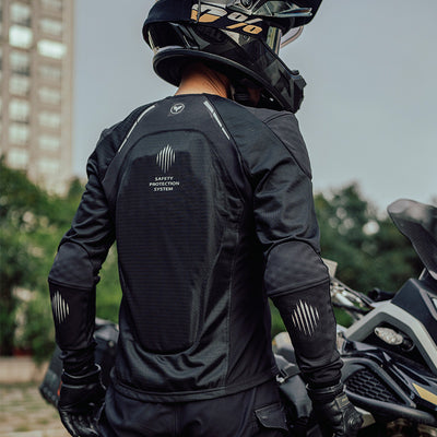 Equipo Protector Antiimpacto para Motociclismo - Ropa Transpirable Unisex Verano - Image 13