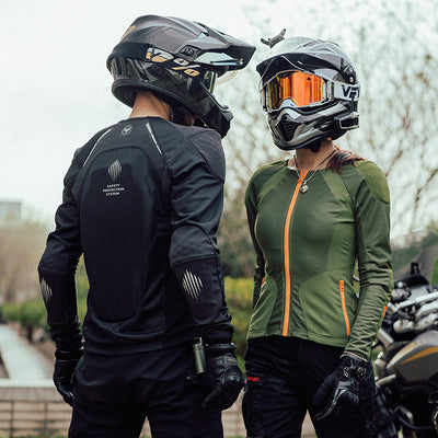 Equipo Protector Antiimpacto para Motociclismo - Ropa Transpirable Unisex Verano - Image 15