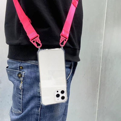 Funda Transparente con Cordón Magnético Desmontable para Celular - Image 14