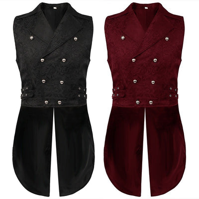 Chaleco Plisado de Moda para Hombre con Personalidad - Image 15