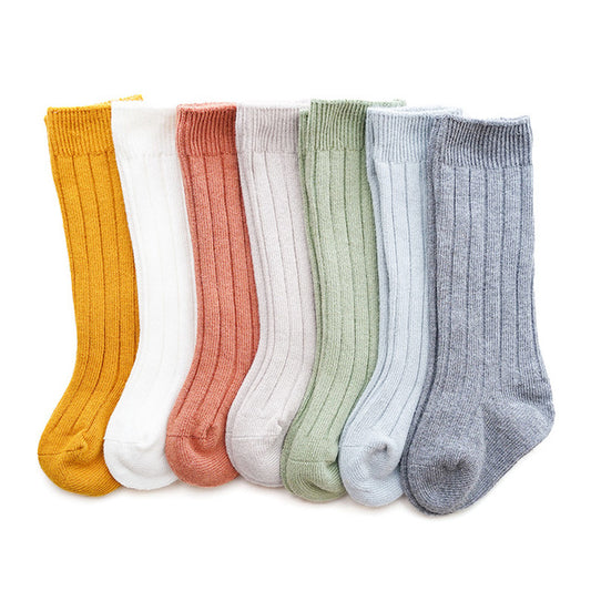 Calcetines Largos de Algodón para Niños