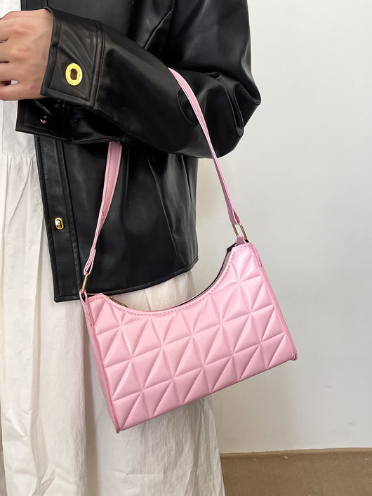 Bolsa de Hombro Clásica Rhombus para Mujer - Diseño Versátil - Image 9