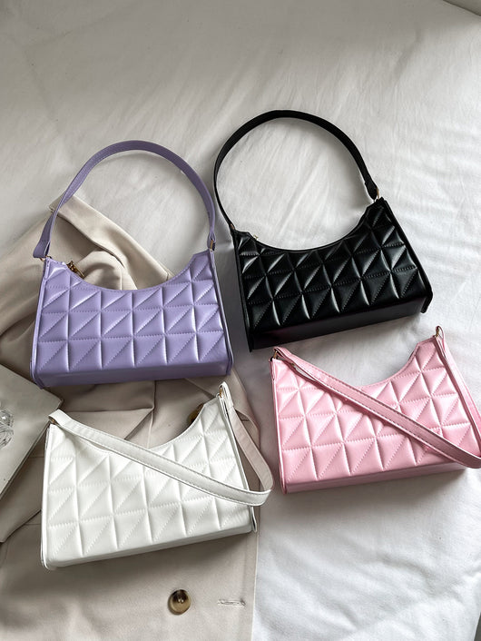 Bolsa de Hombro Clásica Rhombus para Mujer - Diseño Versátil - Image 10