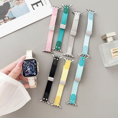 Correa Transpirable de Nylon Tejido para Apple Watch 8, 7, SE - Image 9