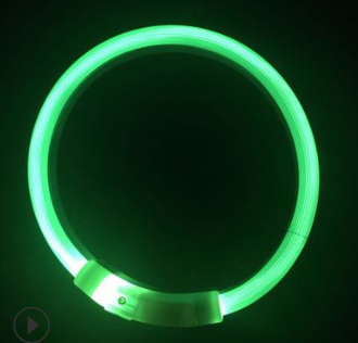 Collar LED Recargable para Perros con Luz Nocturna USB - Image 10