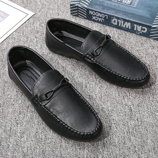 Zapatos Casuales de Cuero con Suela Flexible para Hombre - Image 15