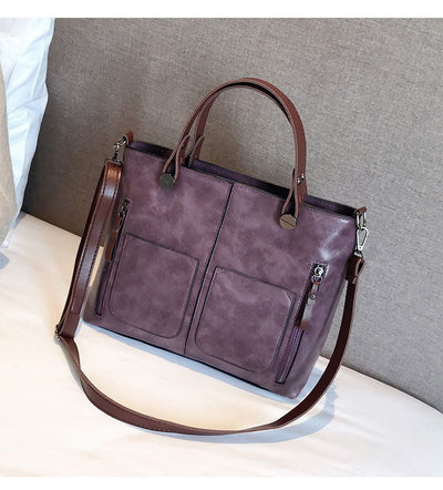 Bolso de Hombro Vintage PU Casual para Mujer - Image 13