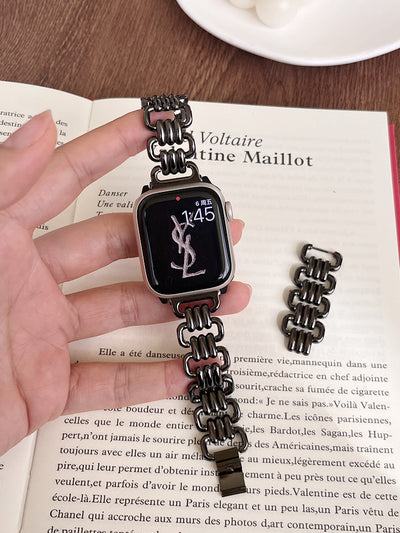 Correa Metálica Universal para Apple Watch 7, 8 y SE con Cierre de Anillo - Image 17